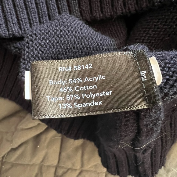 Boston proper cardigan navy blue - Picture 7 of 9